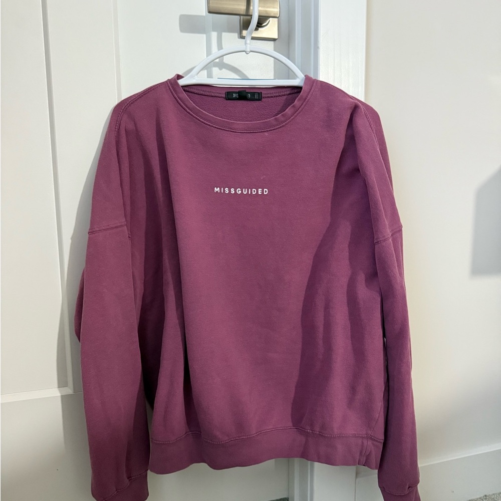 Missguided Mauve Sweatshirt